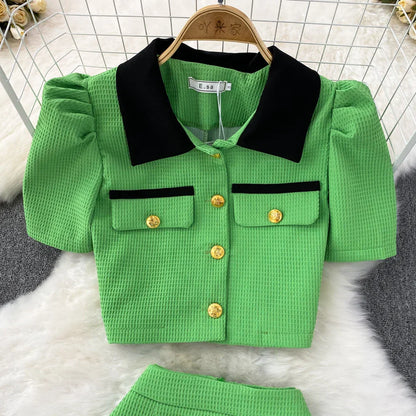 Levoire | Robe À Manches Bouffantes