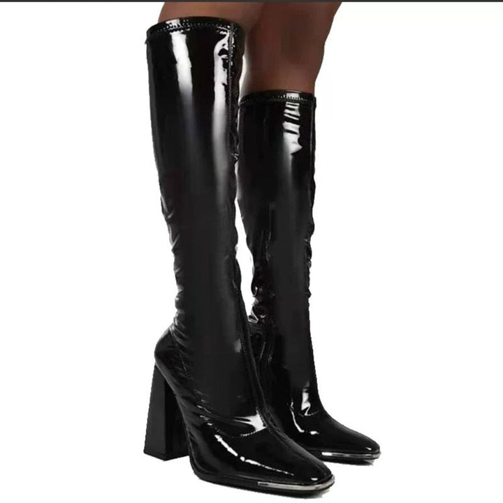 Levoire | Bottes De Pluie Confortables À Fermeture Éclair Sans Glisse Noir