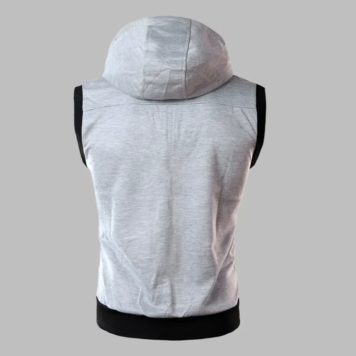 Levoire | Gilet Sans Manches Sportif Avec Capuche Pour Hommes