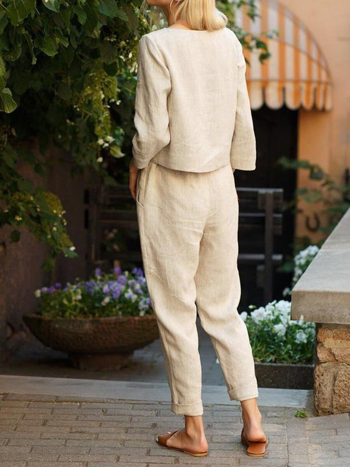 Levoire | Costume D'Été Léger Pour Femmes Beige