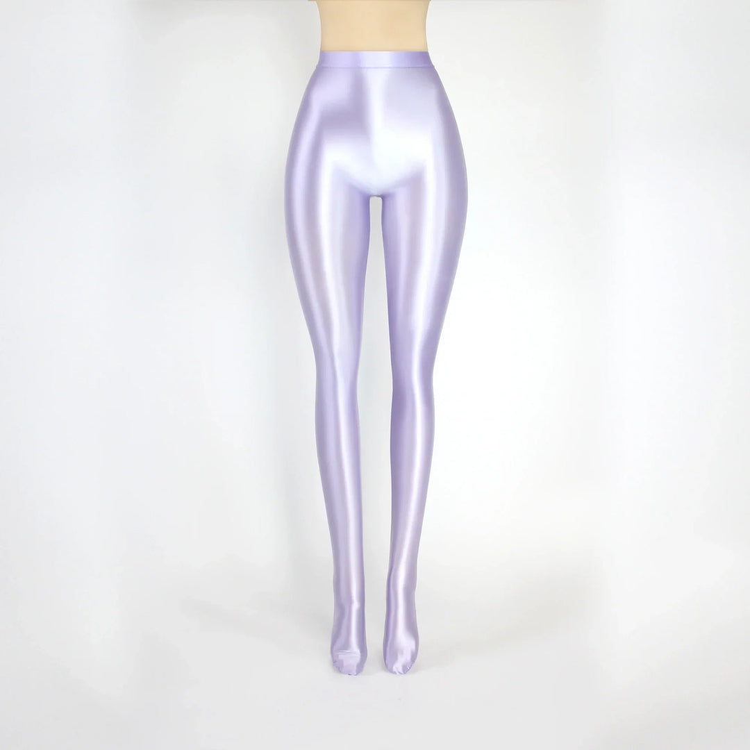 Levoire | Collants Satin Soyeux couleur lilas