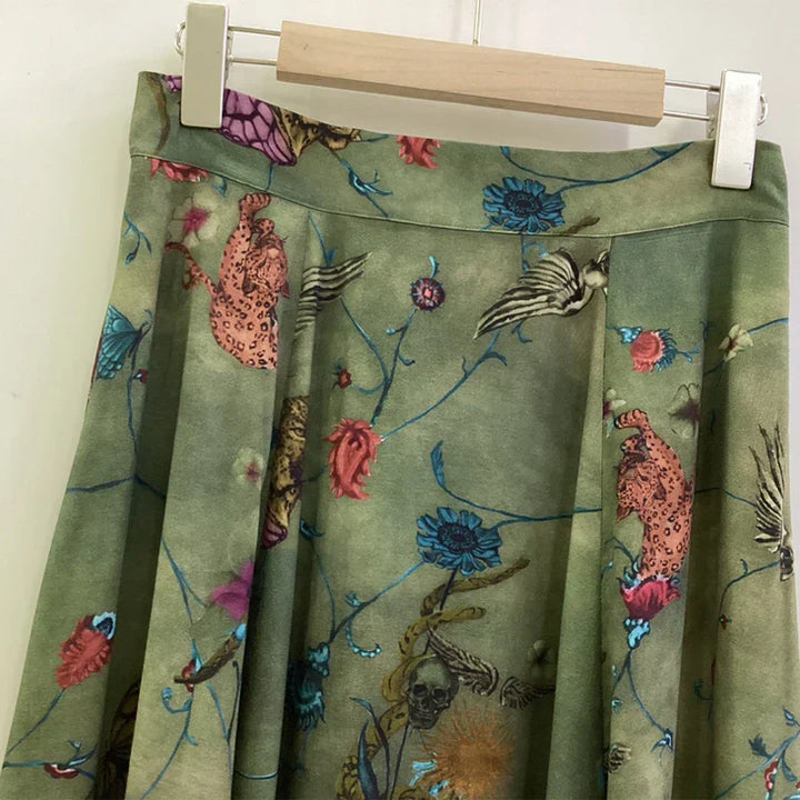Levoire | Jupe Maxi Élégante À Motifs Floraux