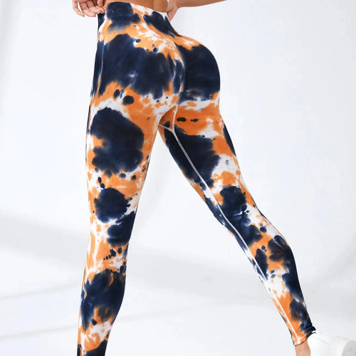 Levoire | Leggings Avec Tie-Dye Unique Et Soutien Push-Up