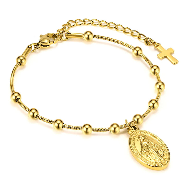 Levoire | Bracelet Maille Trombone Doré BR-1209G