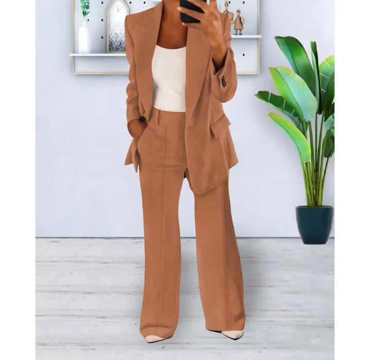 Levoire | Ensemble De Pantalon Élégant Et De Veste Pour Femmes