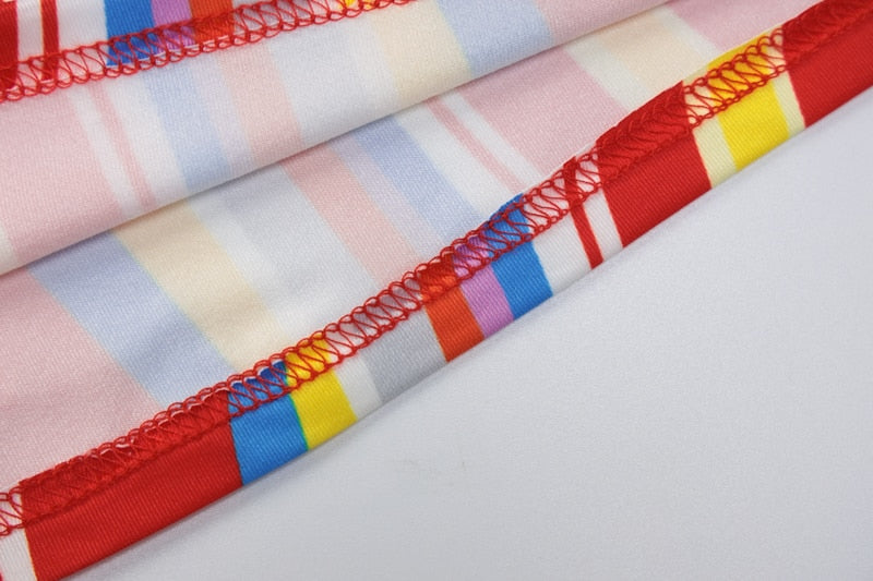 Levoire | Crop Haut Col Imprimé Bodycon Long Robe