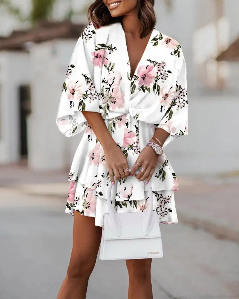 Levoire | Robe Mini A-Ligne Blanc