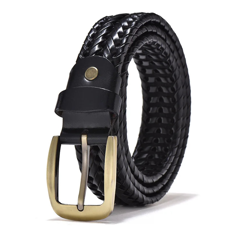 Levoire | Ceintures en cuir pour hommes (vintage) Noir