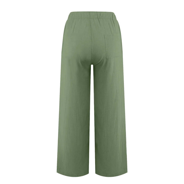 Levoire | Pantalon En Coton Et Lin Respirant Pour Femmes