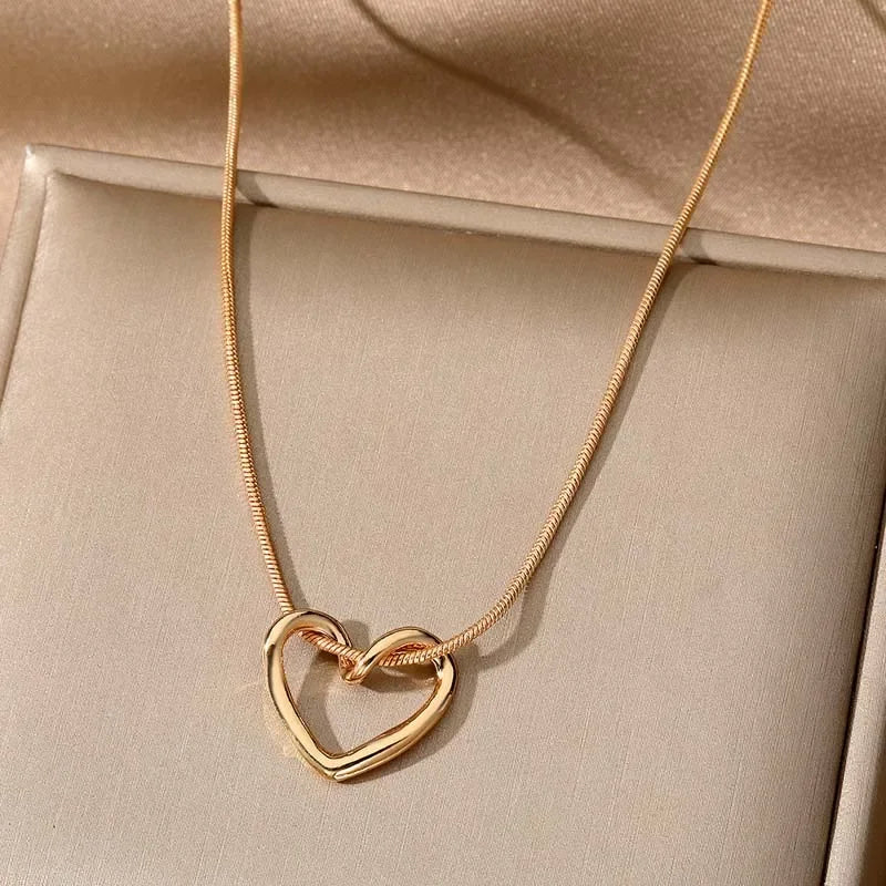Levoire | Mince Amour Coeur Pendentif Collier Ou