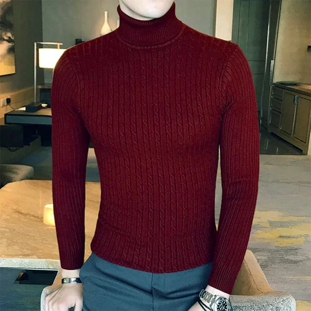 Levoire | Pull À Col Roulé Chaud Et Moderne