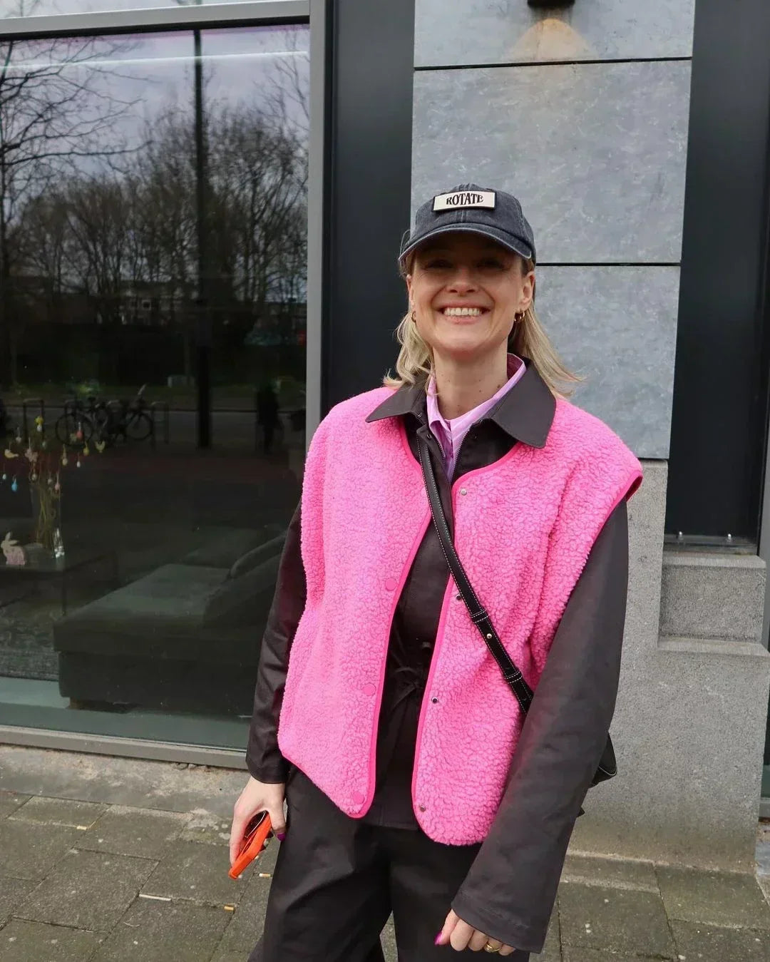 Levoire | Veste En Polaire Rosa