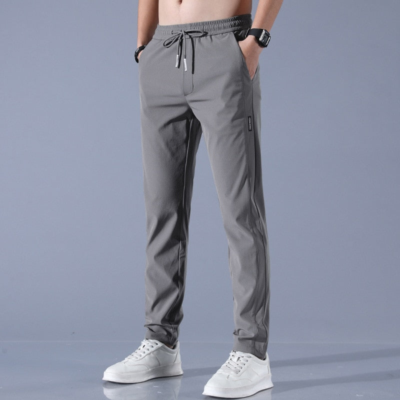 Levoire | Pantalon De Course Respirant Avec Poches Gris foncé