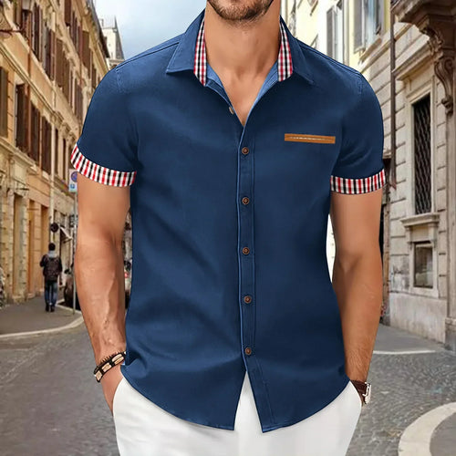 Levoire | Chemise Confortable À Manches Courtes D'Été Décontractée