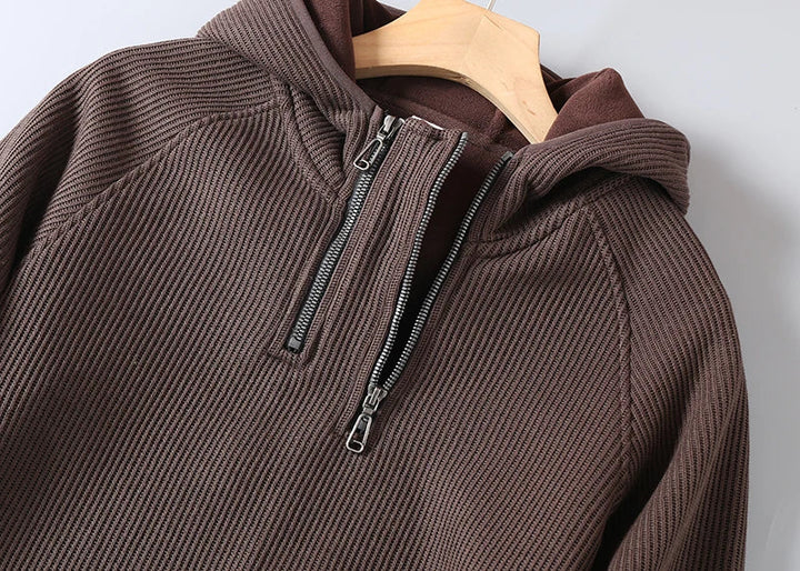 Levoire | Sweat À Capuche Pour Hommes Avec Fermeture Éclair
