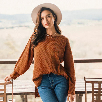 Levoire | Pull Décontracté Avec Ourlet Fendu XL