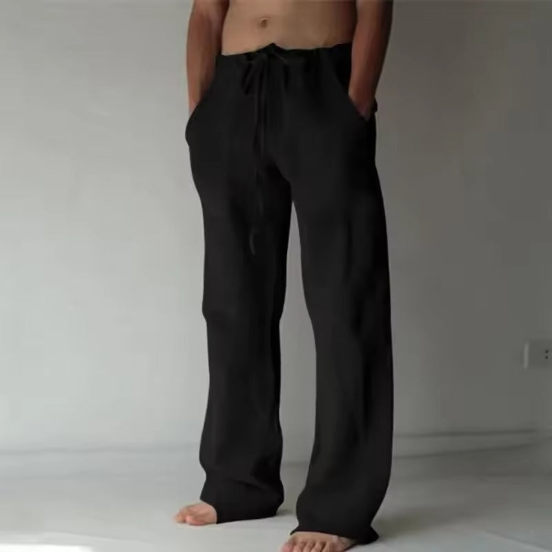 Levoire | Pantalons D'Été Pour Hommes Légers Et Élégants Pour Les Journées Chaudes Noir