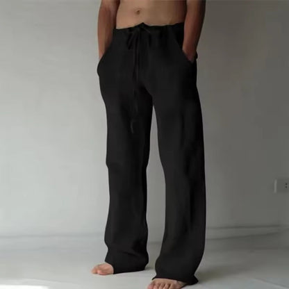 Levoire | Pantalons D'Été Pour Hommes Légers Et Élégants Pour Les Journées Chaudes Noir