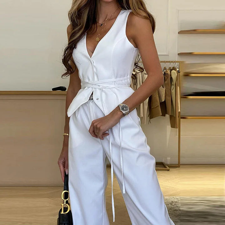 Levoire | Top Sans Manches Blanc