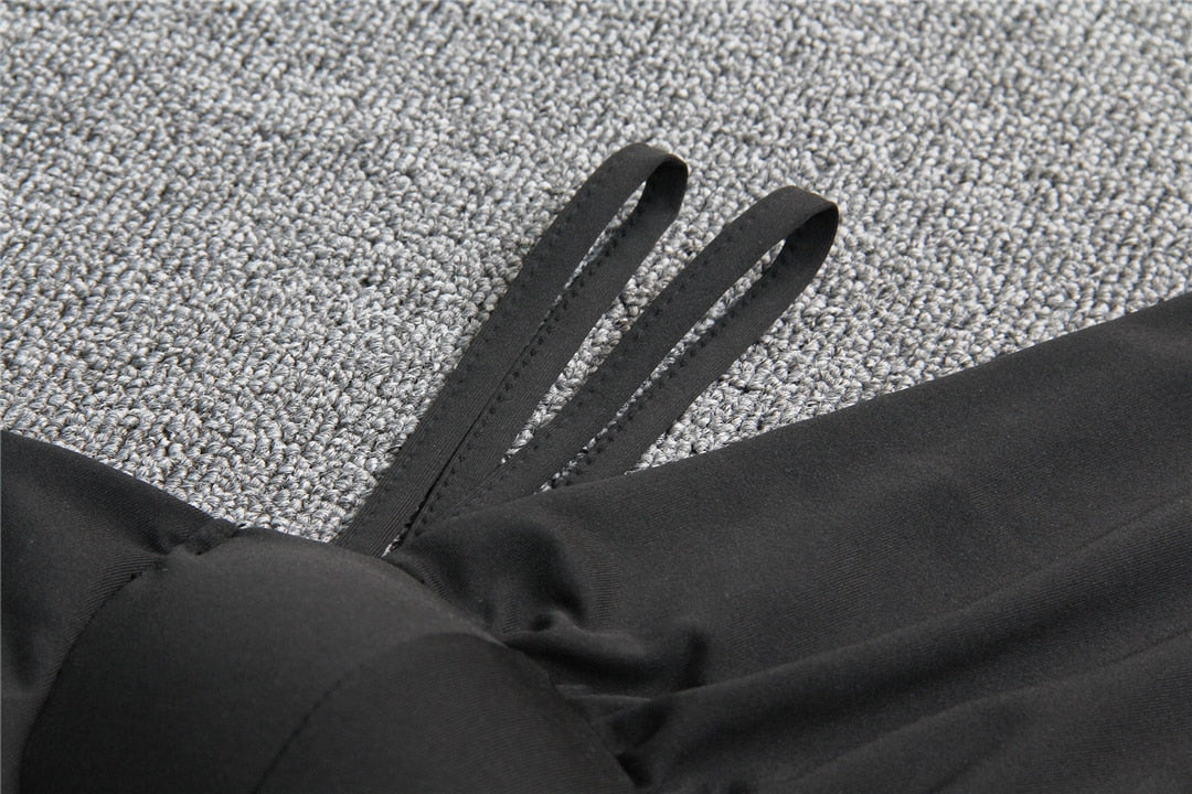 Levoire | Mini Robe Froncée À Bretelles Spaghetti