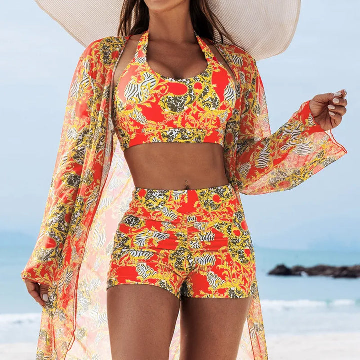 Levoire | Ensemble De Bain Tankini Orange