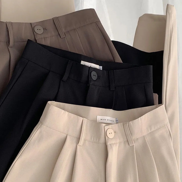Levoire | Pantalon Élegant Avec Jambes Évasées