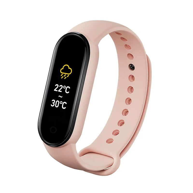 Levoire | Montre De Sport Mince Pour Un Suivi Parfait De La Santé Rosa