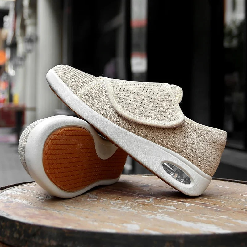 Levoire | Baskets Femme Orthopédiques Khaki