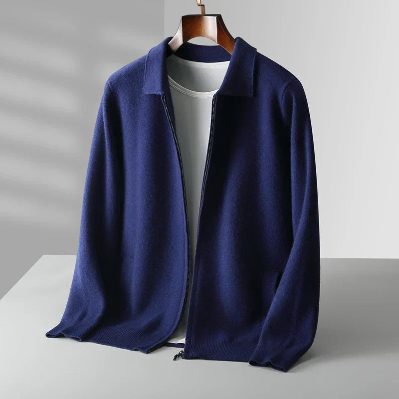 Levoire | Gilet En Pure Laine De Cachemire Bleu foncé