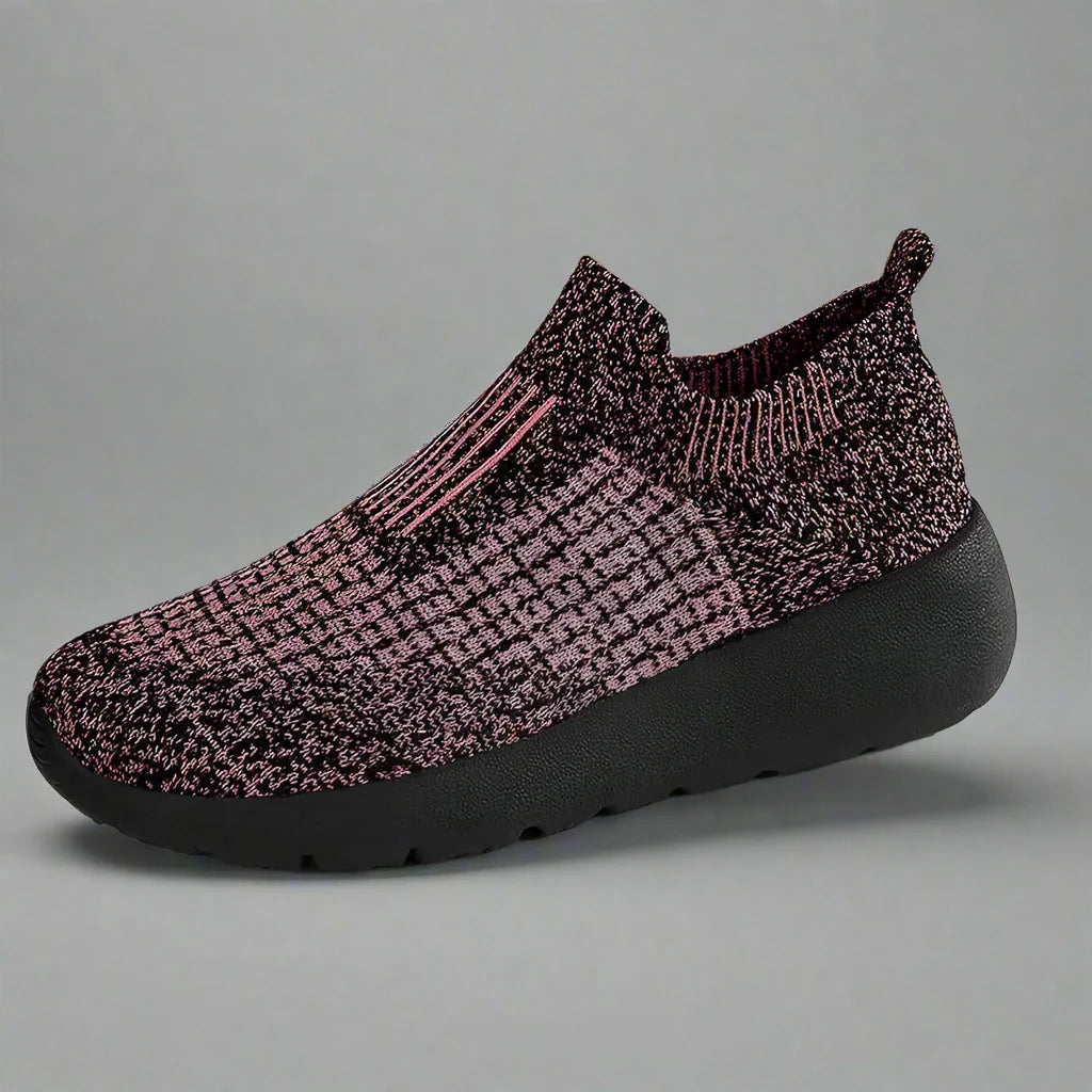 Levoire | Botte De Travail Ergonomique En Réseau Antidérapante Pour Femmes Et Hommes Avec Une Large Boîte À Orteils Rot