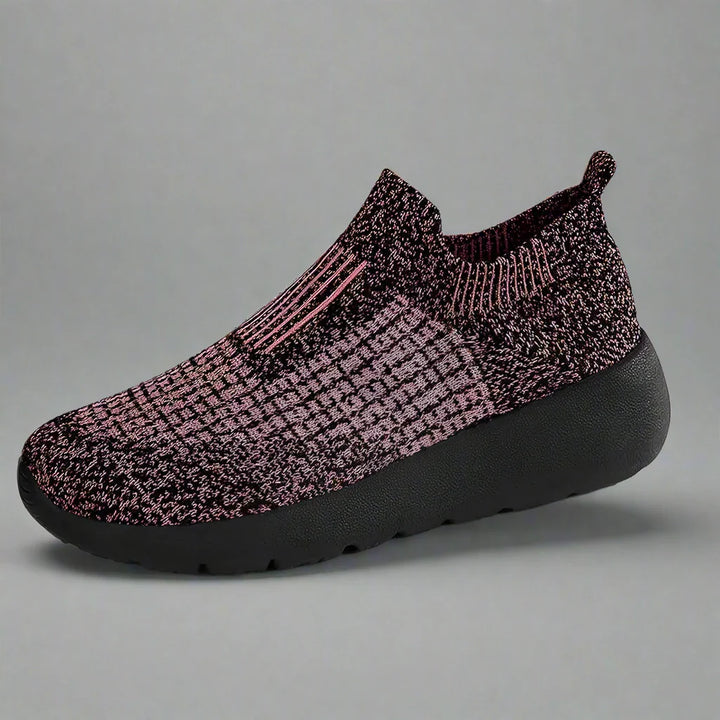 Levoire | Botte De Travail Ergonomique En Réseau Antidérapante Pour Femmes Et Hommes Avec Une Large Boîte À Orteils Rot