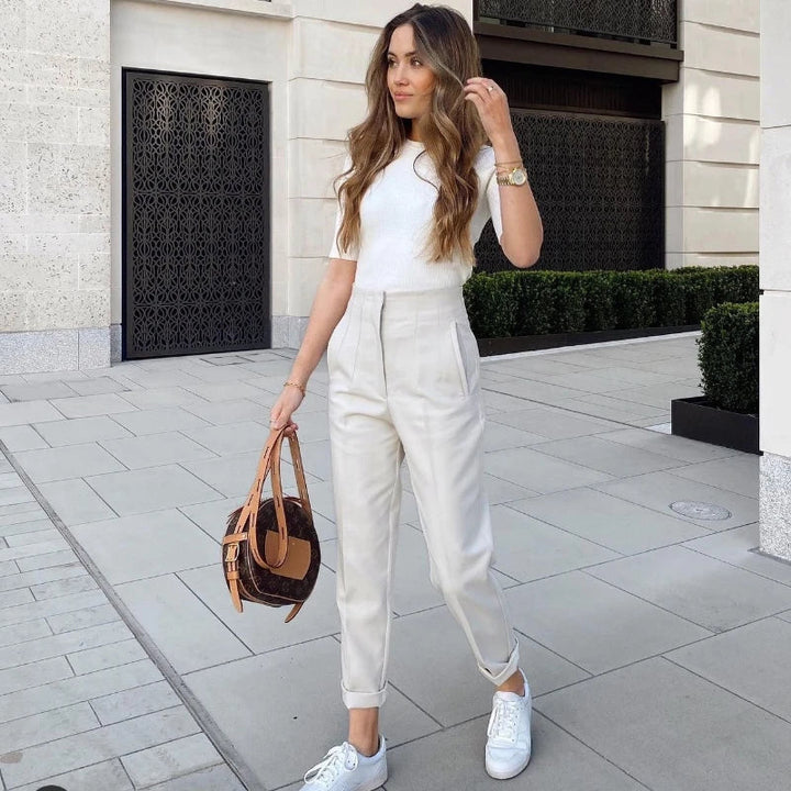 Levoire | Pantalon Formelle Taille Haute