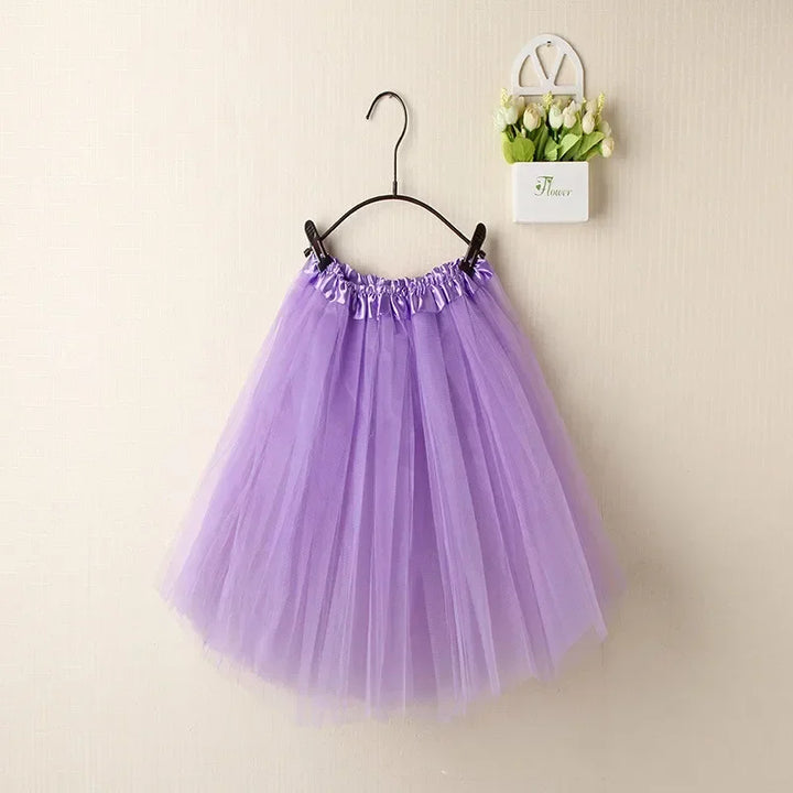 Levoire | Jupe En Tulle Pour Enfant Violet clair Einheitsgröße