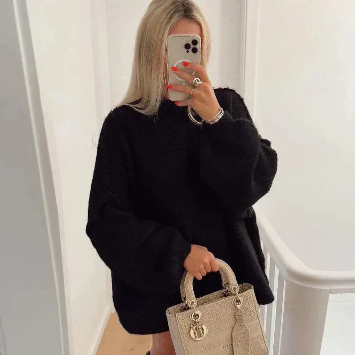 Levoire | Pull Pour Un Look Décontracté Décontracté Pour Femmes Noir