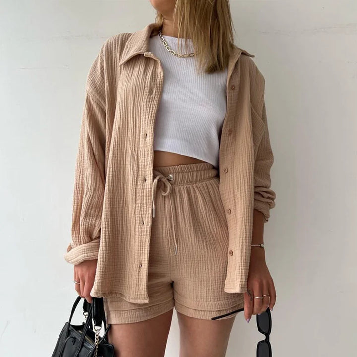 Levoire | Ensemble Femme Deux Pièces Khaki