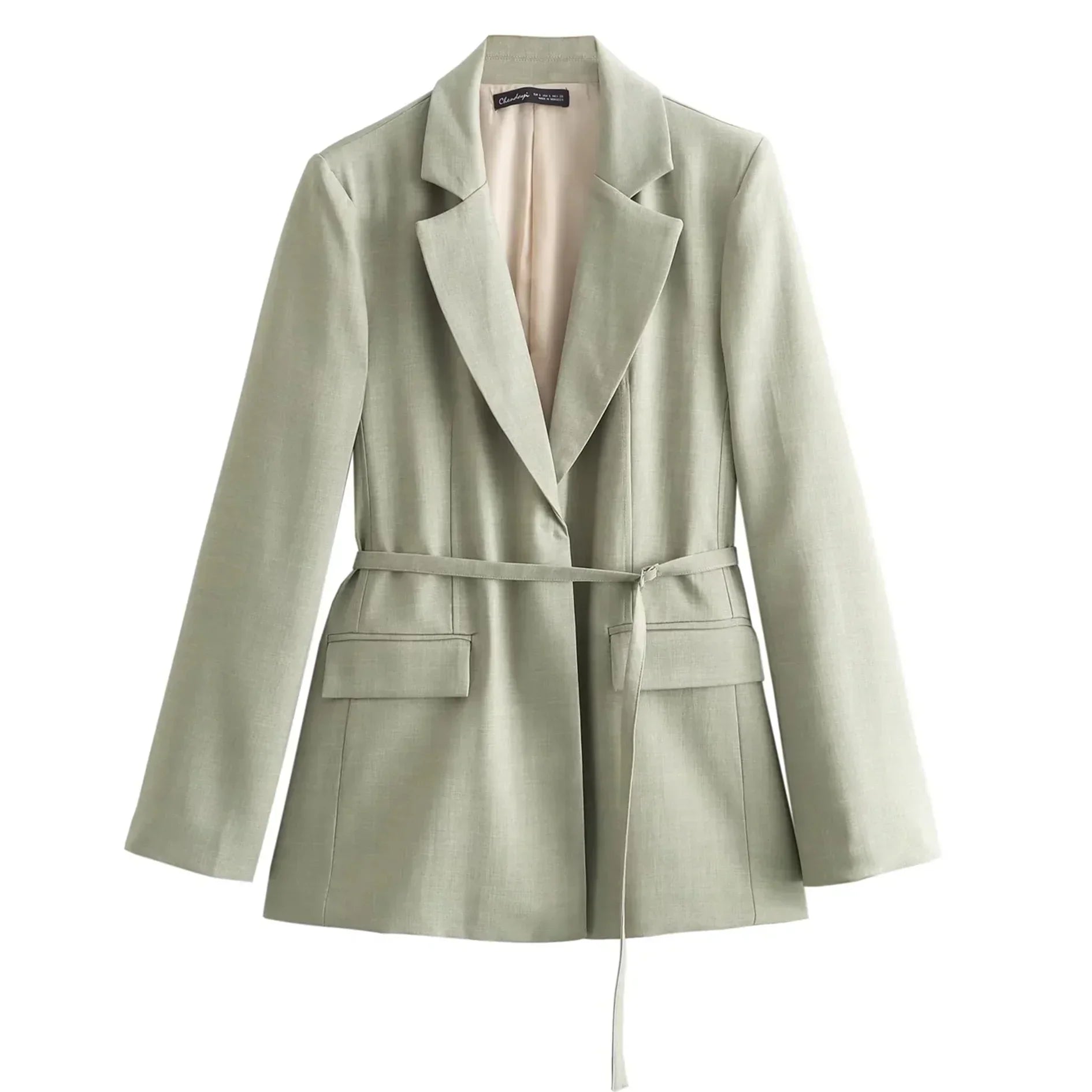 Levoire | Blazer Élégant Femme Ceinturé