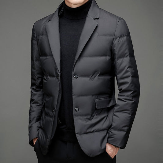Levoire | Blazer Double Tendance Pour Hommes Noir