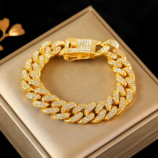 Levoire | Bracelet Cubain En Or B216