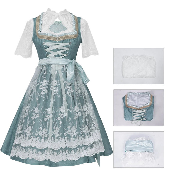 Levoire | Robe De Costume Élégante Pour Femmes - Vert