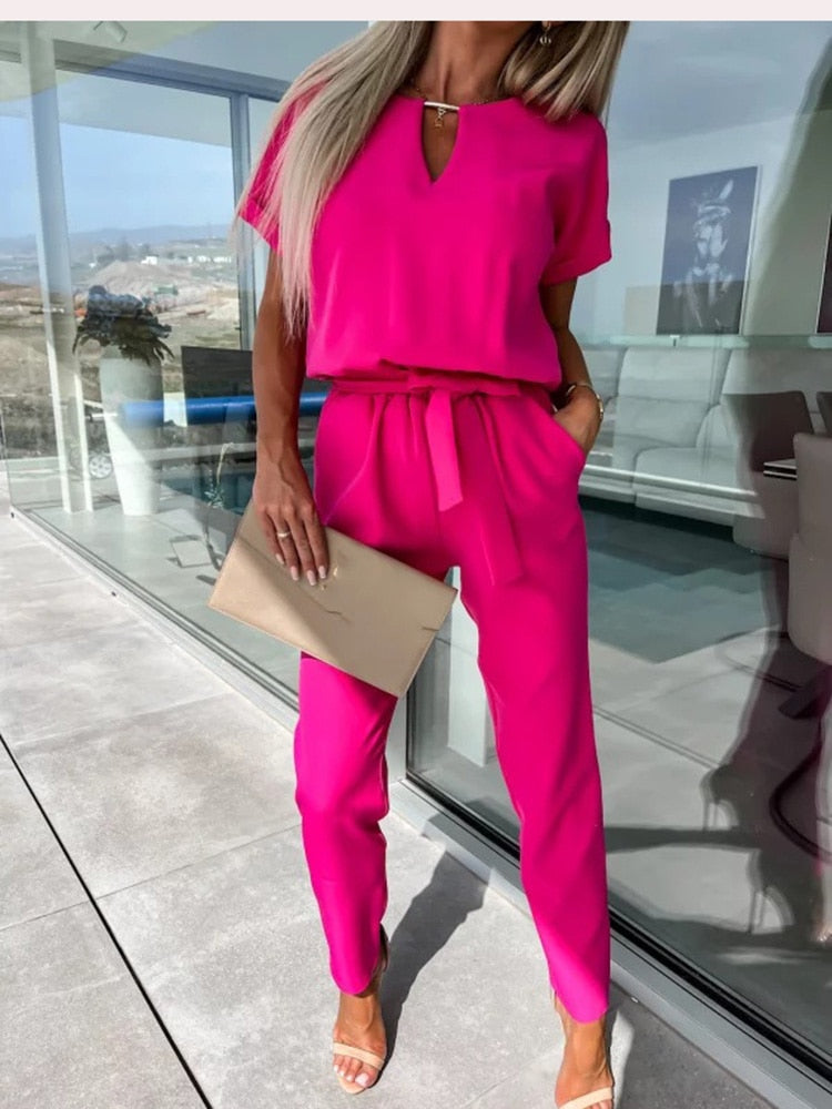 Levoire | Pantalon Large Salopette D'Été