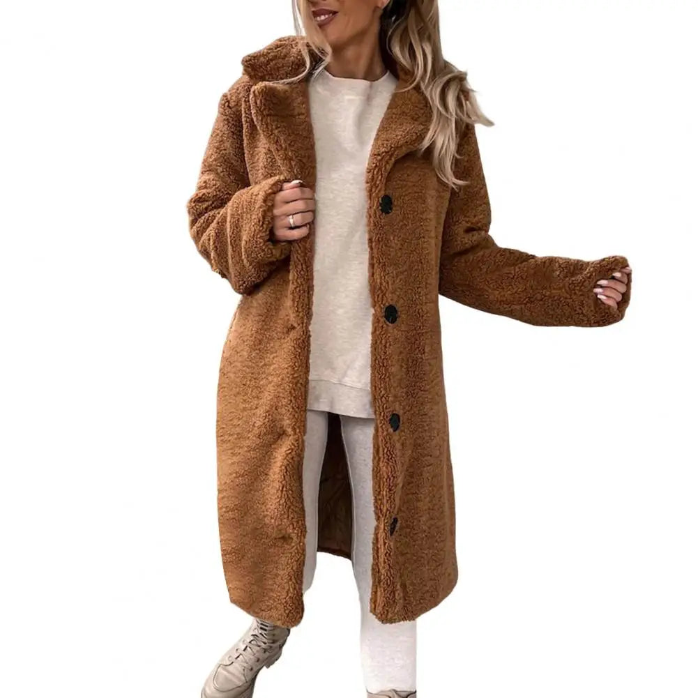 Levoire | Manteau en peluche Marron