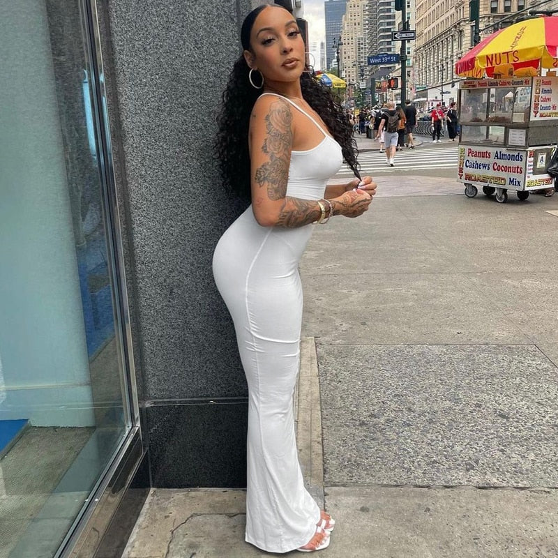 Levoire | Robes Maxi À Bretelles Spaghetti