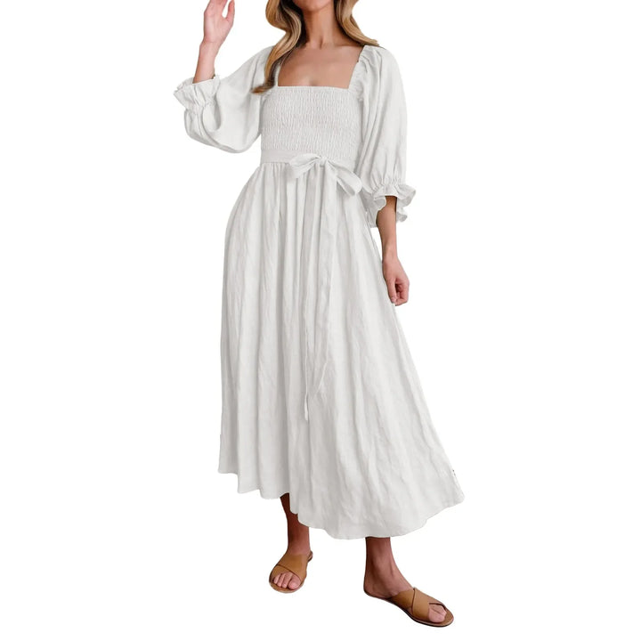 Levoire | Robe Vintage Réutilisable Blanc
