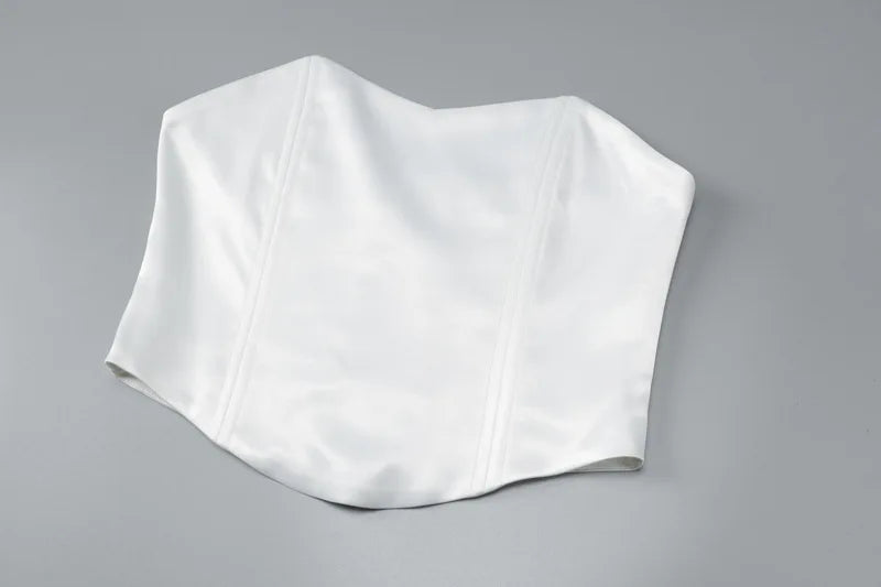 Levoire | Top Court Style Corset & Ensemble Jupe Longue