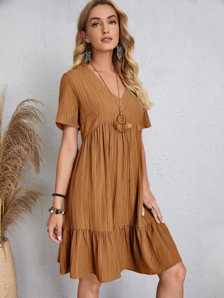 Levoire | Robe aérienne à décolleté en V