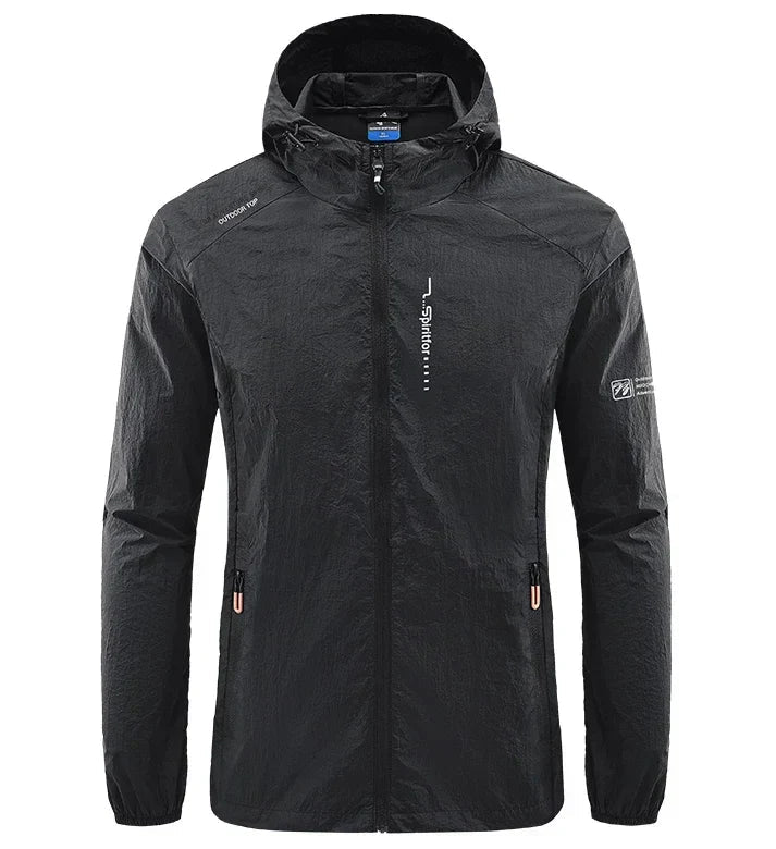 Levoire | Veste confortable imperméable Noir