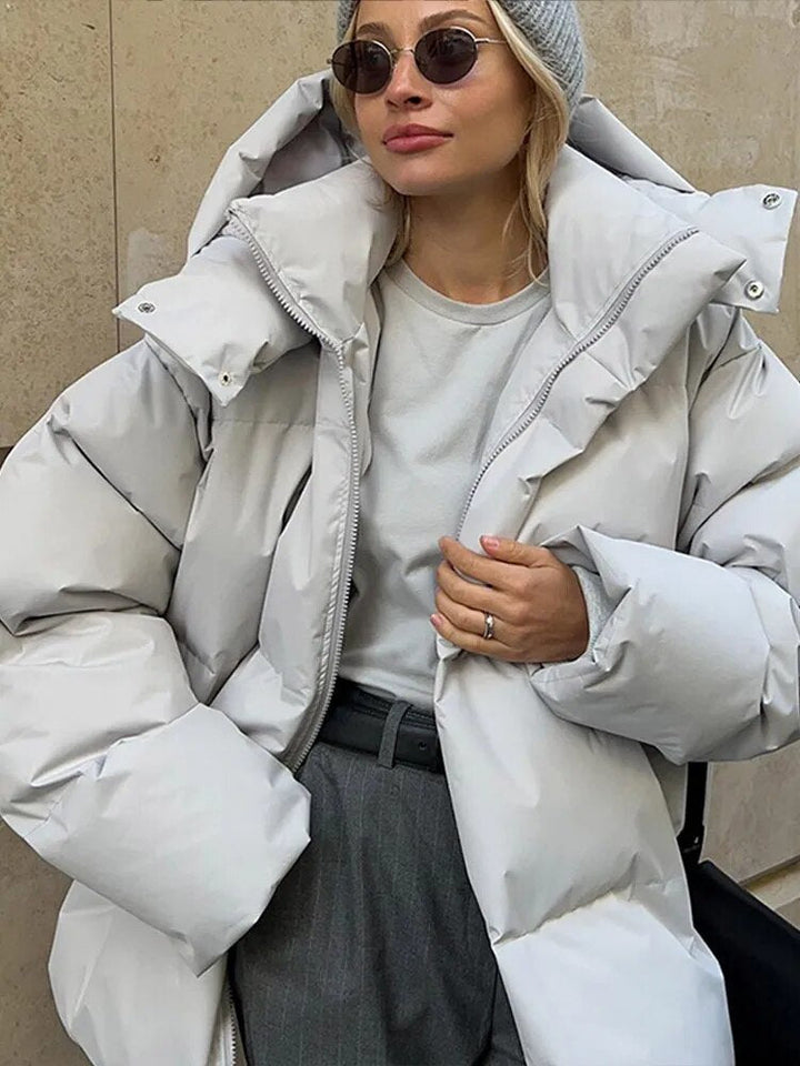 Levoire | Veste Grande Taille Élégante Avec Capuche