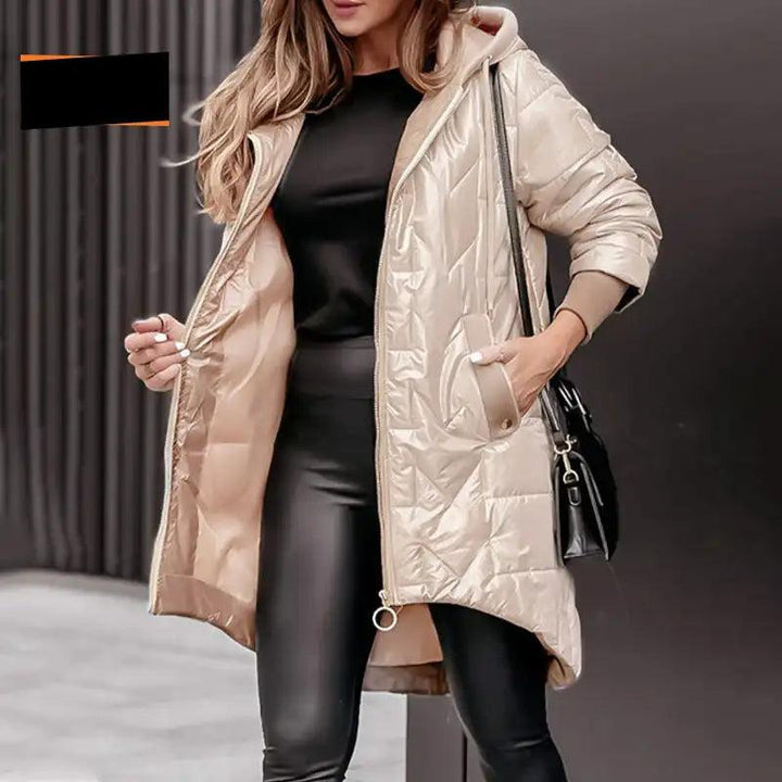 Levoire | Veste Capuche Zippée Avec Poches Khaki