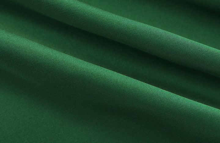 Levoire | Robe Bodycon Longue Satin Vert À Côtés Creux