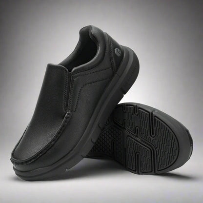 Levoire | Chaussures À Glissière Pour Hommes En Cuir À Coupe Large